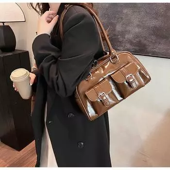 Женская сумка South Wind весна 2025 Retro Boston Samba Lounge 25cm x 28cm x 18cm чёрный