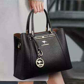 Женская сумка среднего возраста Atmosphere Fashion Crossbody Bag Женская сумка через плечо Женская сумка через плечо чёрный