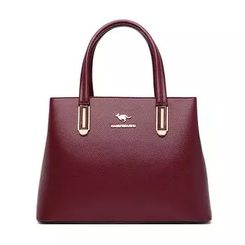 Женская сумка среднего возраста в европейском и американском стиле, новая мягкая кожаная сумка для матери из мягкой кожи на одно плечо с диагональным крестом