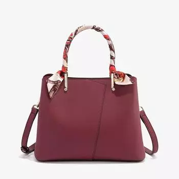 Женская сумка Сумка большой вместимости Нишевая женская сумка через плечо Сумка через плечо Подарок на день рождения Длина 25,5 ширина 12 см высота 20 см красный