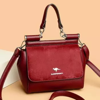 Женская сумка Сумка через плечо Сумка через плечо Сумка женская мода дамы красный