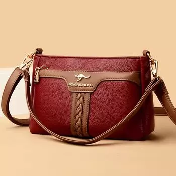 Женская сумка Сумка через плечо Женская сумка через плечо Женская сумка для мам Маленькая квадратная сумка Сумка на одно плечо серый