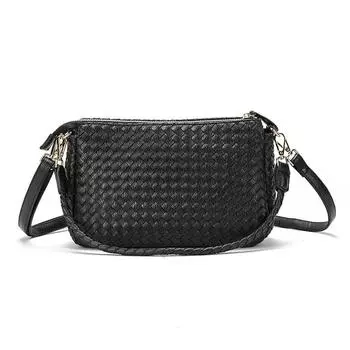 Женская сумка, Сумка на одно плечо, Плетеная сумка, Модная сумка, Сумка через плечо