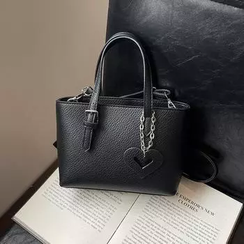 Женская сумка, сумки через плечо, новая мягкая сумка-ведро с узором личи для отдыха, универсальная, корейский стиль, модные сумки через плечо