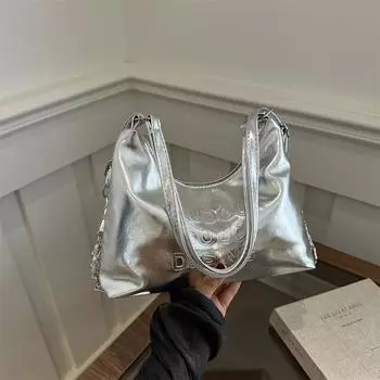 Женская сумка-тоут 2024 года, новый вместительный рюкзак для поездок на работу, сумка-мессенджер на одно плечо, ретро-рюкзак Small чёрный