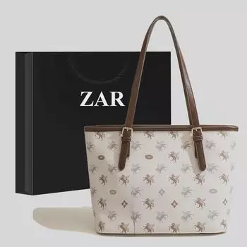 Женская сумка-тоут большой вместимости 2023 года для поездок на работу: Универсальная, высококачественная сумка через плечо для студентов