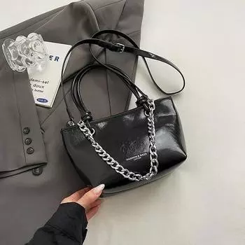 Женская сумка-тоут большой вместимости, новая высококачественная и стильная сумка через плечо на одно плечо для работы и поездок на работу