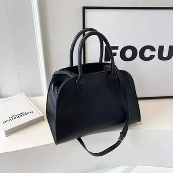 Женская сумка-тоут большой вместимости - Универсальная сумка через плечо для осени/зимы 2024