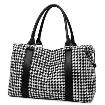 Женская сумка-тоут Boston от Ganve, большая вместимость 21 л, сумка для школьной поездки, на 1 ночь и 2 дня, водонепроницаемая сумка для занятий спортом на открытом воздухе, легкая ручная кладь для женщин