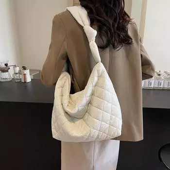 Женская сумка-тоут Cloud Pleated, женская легкая, вместительная, через плечо, сумка через подмышку хаки