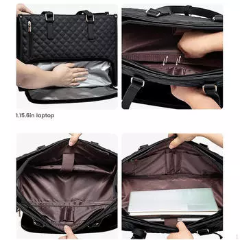 Женская сумка-тоут для обеда, компьютерная сумка через плечо для коллажа, офисной работы, пикника хаки