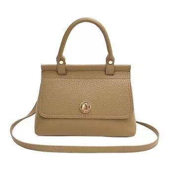 Женская сумка-тоут для работы с высокой текстурой, новая популярная новая модная нишевая ретро сумка через плечо One size хаки