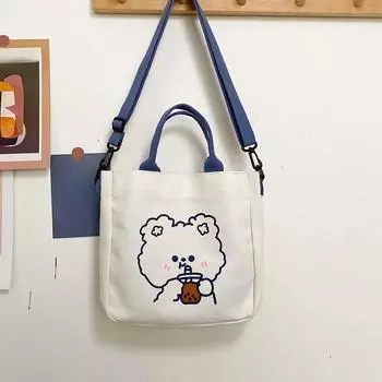 Женская сумка-тоут из холщовой ткани, сумка через плечо, женская повседневная холщовая сумка, сумки для женщин, школ, подростков, дам