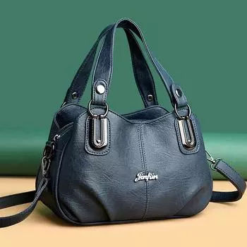 Женская сумка-тоут из высококачественной кожи, женские сумки через плечо, маленькие сумки через плечо для женщин (30cm<Max Length<50cm)