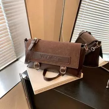 Женская сумка-тоут осень и зима, новая простая и универсальная сумка, высококачественная женская сумка через плечо на одно плечо