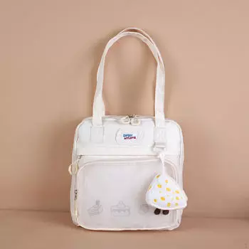 Женская сумка-тоут Повседневная сумка для подмышек для отпуска Работа Лето Путешествия бежевый