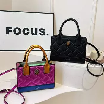 Женская сумка-тоут, роскошная брендовая сумка через плечо с изображением головы орла, женская сумка через плечо большой вместимости