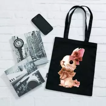 Женская сумка-тоут с мультяшным принтом аниме, сумка на заказ, холщовая сумка, многоразовые сумки на плечо, складные женские сумки, 2021 дешево 24*26cm