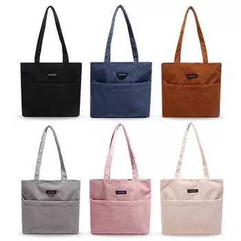 Женская сумка-тоут с несколькими карманами, большая вместимость, модные кошельки, повседневная многофункциональная женская сумка для покупок розовый