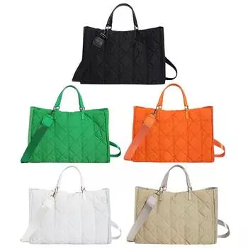 Женская сумка-тоут с подкладкой, дизайнерская сумка через плечо, зимняя сумка-шоппер, 2023, женские сумки хаки