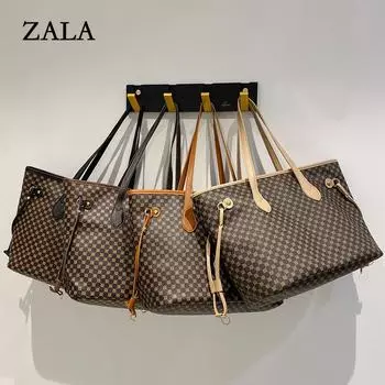 Женская сумка-тоут женские сумки мода простая сумка для мам иностранный стиль тренд универсальная сумка для покупок коричневый