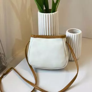 Женская сумка тренд большая вместимость искусственная кожа портативная через плечо сумка-ведро на одно плечо сумка-кроссбоди