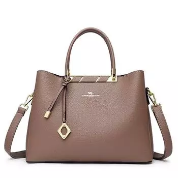 Женская сумка тренд женская сумка для мам из мягкой кожи модная сумка через плечо чёрный