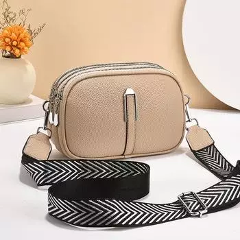 Женская сумка Urban PU сумка-мессенджер Простая и модная маленькая квадратная сумка через плечо чёрный