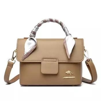 Женская сумка Весна Новая Большая вместительная дорожная универсальная сумка через плечо Простая и модная сумка для мам Сумка через плечо