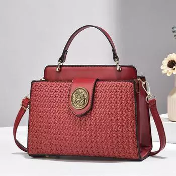 Женская сумка в простом стиле с принтом, сумка для повседневных поездок, стильная модная женская маленькая квадратная сумка, женская сумка через плечо