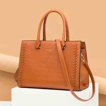 Женская сумка в стиле ретро, комплект из трех предметов, сумка для матери и ребенка, вместительная переносная сумка через плечо, сумка-мессенджер.