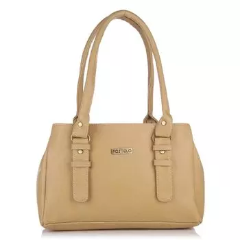 Женская сумка Westside из искусственной кожи (большой) 13 x 10 x 4 in чёрный