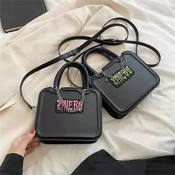 Женская сумка Wild Messenger, модная маленькая квадратная сумка на одно плечо One Size зелёный