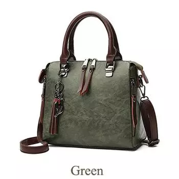 Женская сумка Yogodlns, винтажная сумка с кисточками и кисточками, роскошная женская сумка, женские сумки с двойной молнией, сумки через плечо, сумка на плечо, повседневная женская сумка-тоут One Size