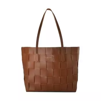 Женская сумочка Laura Ashley A27-C01-COGNAC Коричневая (30 х 28 х 12 см)