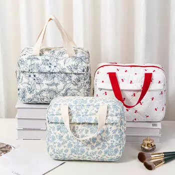 Женская сумочка с цветочным принтом, женская повседневная сумка на плечо, женская сумка на молнии, большой клатч, сумка для покупок, симпатичные сумки для девочек One Size