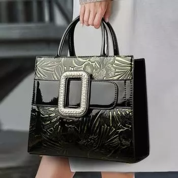 Женская сумочка в этническом стиле. Новая сумка на одно плечо с диагональным крестом для мам среднего возраста, торговый центр, женская сумка