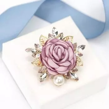 Женская свадебная булавка с цветами, ручная работа, аксессуары для костюма, броши 2024, булавка для свитера и пальто