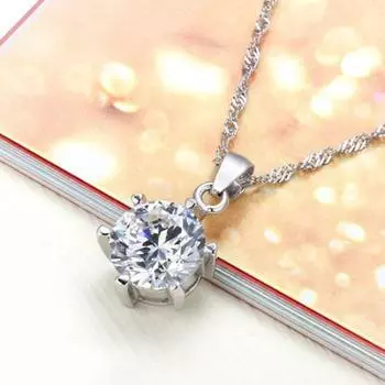 Женская свадебная вечеринка с кубическим цирконием, кулон, ожерелье, серьги, комплект ювелирных изделий