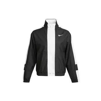 Женская свободная тканая куртка Nike Sportswear Repel Color-Block, черная CZ8801-010 XS