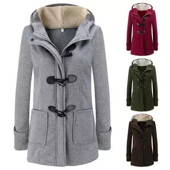 Женская теплая пуловер с длинными рукавами, блузка, куртка с капюшоном, пальто, длинная верхняя одежда XXL