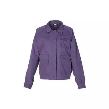 Женская тканая куртка Nike Sportswear Swoosh с несколькими карманами, фиолетовая CZ8900-573 S