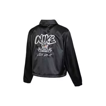 Женская тканая спортивная куртка с вышивкой Nike Graffiti, черная DJ5363-010 L