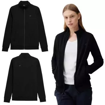 Женская толстовка 4F 4FSS23TSWSF371 Dead Black размер Xs XS чёрный