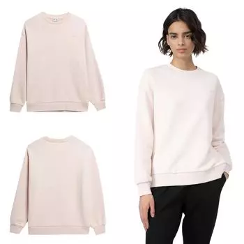 Женская толстовка 4F 4FSS23TSWSF537 Кремовый размер L