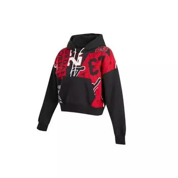 Женская толстовка Jordan Knit с забавным узором, черная DD9296-010 S