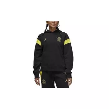 Женская толстовка Jordan x Paris Saint-Germain (Азия) Черный/желтый женский уличный стиль DV2836-010 S