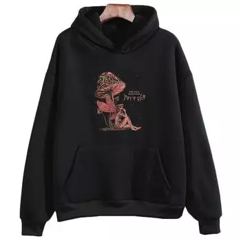 Женская толстовка Melanie Martinez Portals Tour, винтажные толстовки с графическим рисунком, эстетические пуловеры, осенняя флисовая повседневная толстовка L