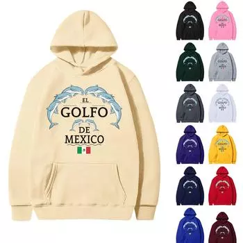 Женская толстовка-пуловер с круглым вырезом и принтом, с капюшоном и завязками XXL