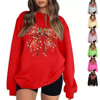 Женская толстовка с цветными блоками, повседневная удобная свободная легкая женская толстовка с длинным рукавом и круглым вырезом XXL чёрный